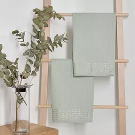 Комплект полотенец Nativo, зеленый 2 шт.