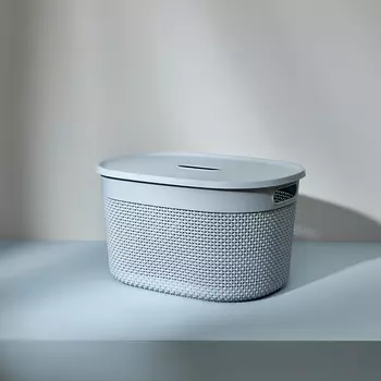 Корзина для хранения с крышкой Oslo