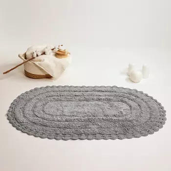 Коврик Merletto для ванной, серый