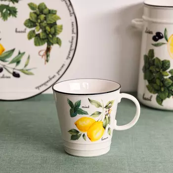 Кружка Lemon mint , 350 мл