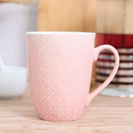 Кружка Pastel розовая V