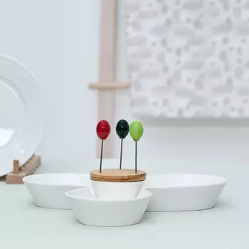 Менажница Marshmallows со шпажками