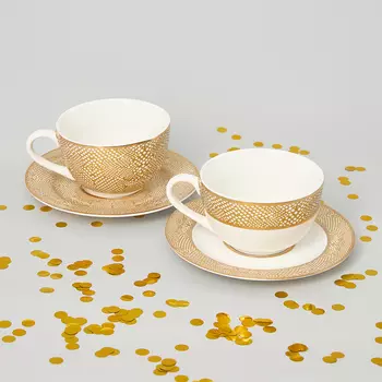 Набор чайных пар Golden dream