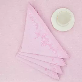 Набор салфеток Milfler розовый