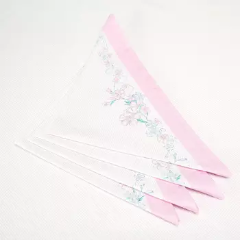 Набор салфеток Milfler белый