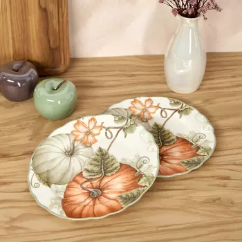 Набор тарелок 2 шт Pumpkin , 21 см