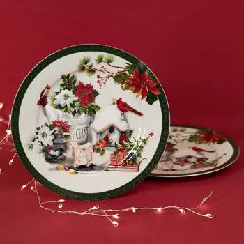 Набор тарелок Merry Christmas, 2 шт.