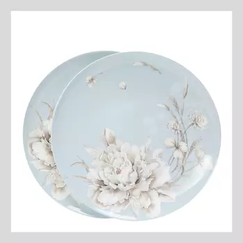 Набор тарелок White flower