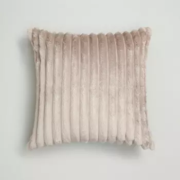 Наволочка декоративная Soft strip, серая