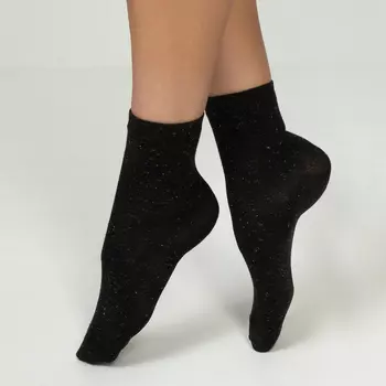 Носки Cozy Home, бордо/черные