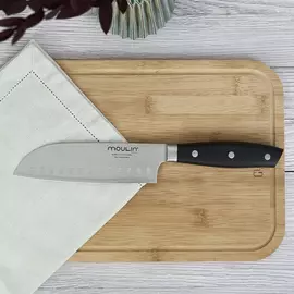 Нож сантоку Noble black