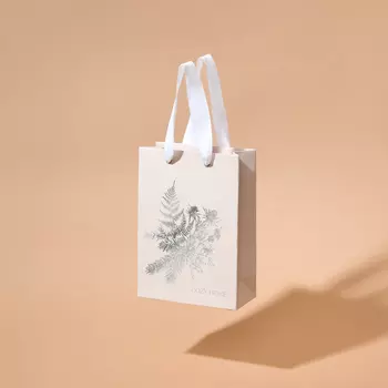 Пакет подарочный Cozy Home 15х7х21