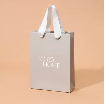 Пакет подарочный Cozy Home 15х7х21