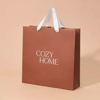 Пакет подарочный Cozy Home 35х35х10