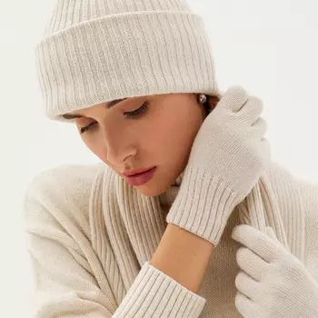 Перчатки Mont blanc, белые