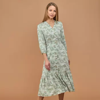 Платье Fiori I, зеленое