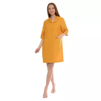 Платье Lino, горчица