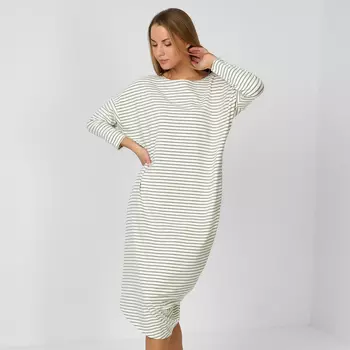 Платье Massimo, серая полоска