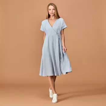 Платье Mussola, голубое