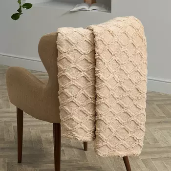 Плед Cesare, латте