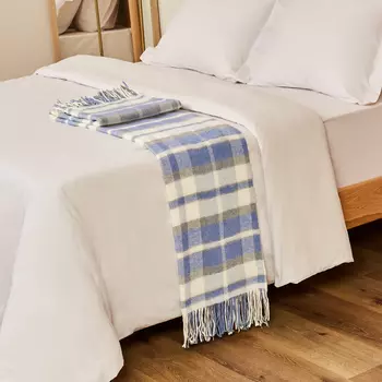 Плед Gabbia classica, синий