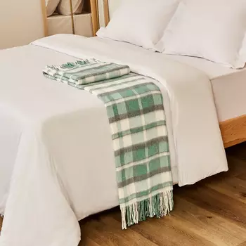 Плед Gabbia classica, зеленый