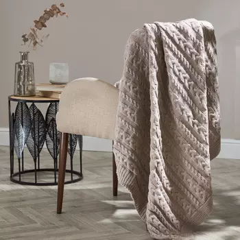 Плед Novallas, кофе