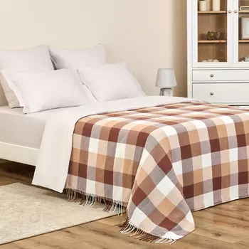 Плед Scampagnata, терракота