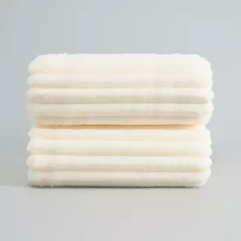 Плед Soft strip, молоко