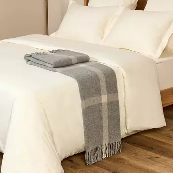 Плед Striscia calda, серый