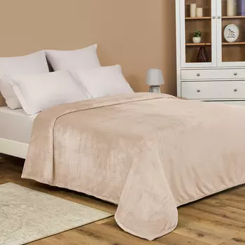 Плед Supersoft, бежевый