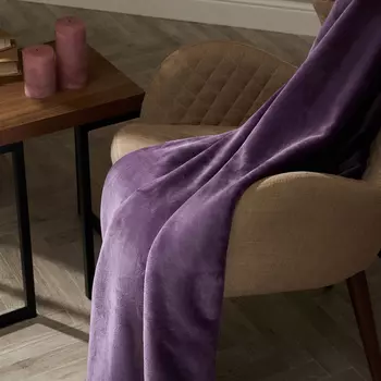 Плед Supersoft, фиолет