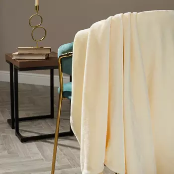 Плед Supersoft, крем