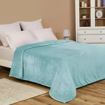 Плед Supersoft, лазурь