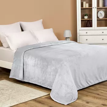 Плед Supersoft, серебро