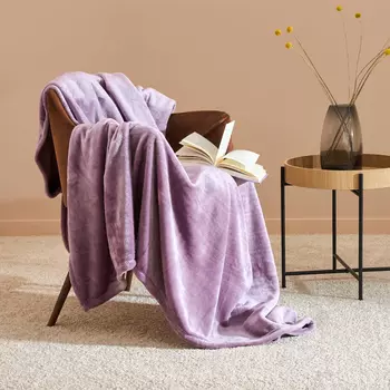 Плед Supersoft, сирень