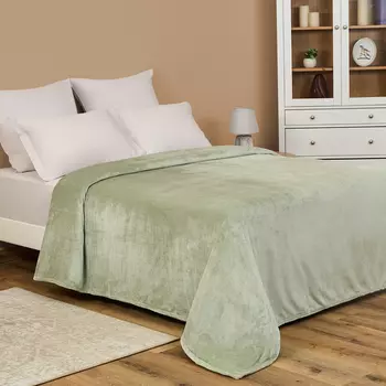 Плед Supersoft, зеленый