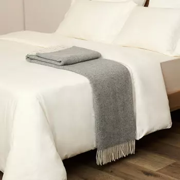 Плед Treccia, серый