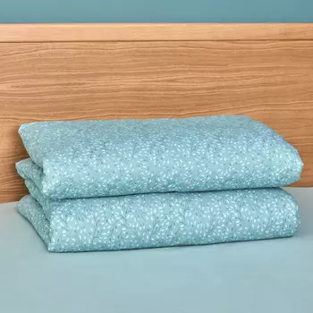 Пододеяльник Foglio, бирюза