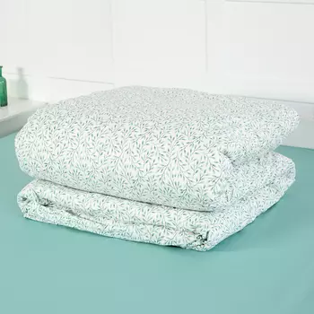 Пододеяльник Foglio, зеленый