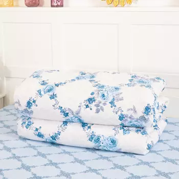 Пододеяльник Romanza, голубой