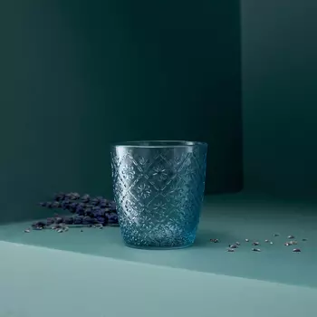 Подсвечник Efri, голубой