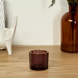 Подсвечник Joppolo, лиловый