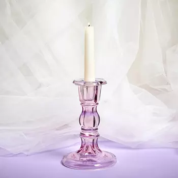 Подсвечник Lukas, розовый