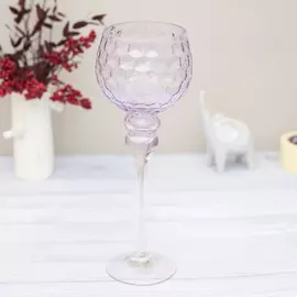 Подсвечник Maropati, сиреневый