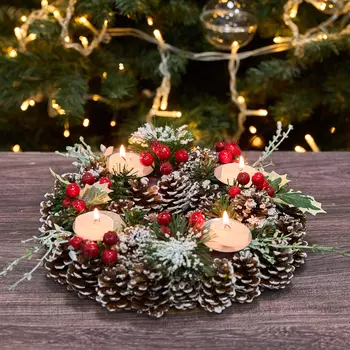 Подсвечник на 4 свечи Сorona di Natale