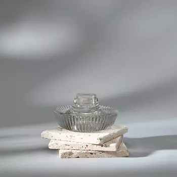 Подсвечник Orlando, серый