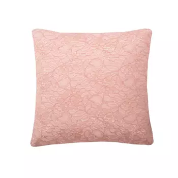 Подушка декоративная Кружево, персик