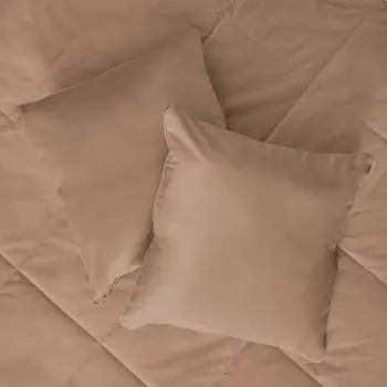 Подушка декоративная Vellut, молочный шоколад