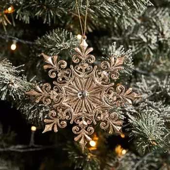 Подвесная декорация Stella del Mattino, золотая